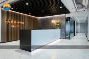 10+ mẫu thiết kế quầy lễ tân công ty chuyên nghiệp