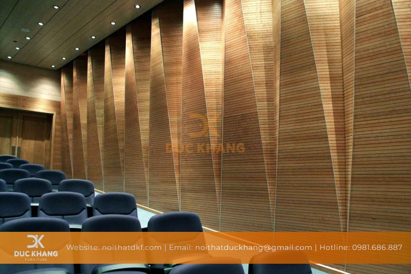 thi công gỗ tiêu âm