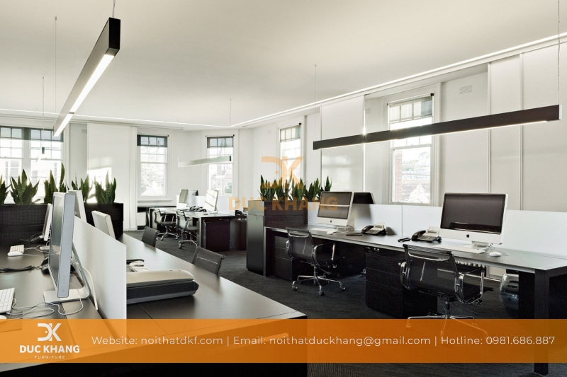 thiết kế văn phòng làm việc nhỏ