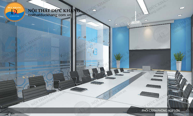 thiết kế thi công nội thất phòng họp