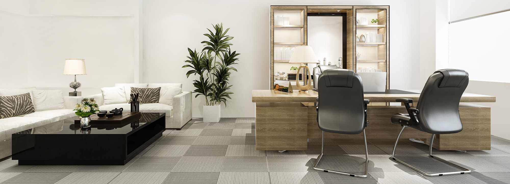 thiết kế nội thất phòng giám đốc