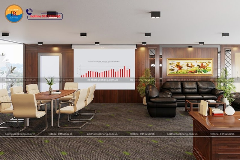 cong ty thiet ke phong giam doc