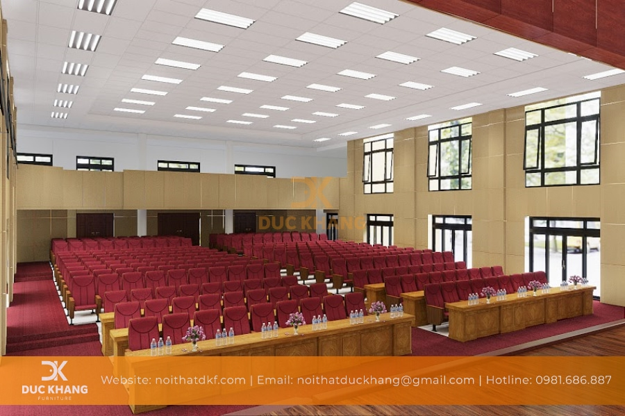 tiêu chuẩn thiết kế hội trường