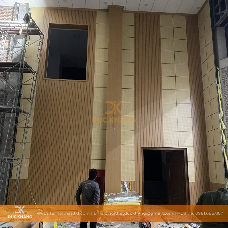 thiết kế vách tiêu âm