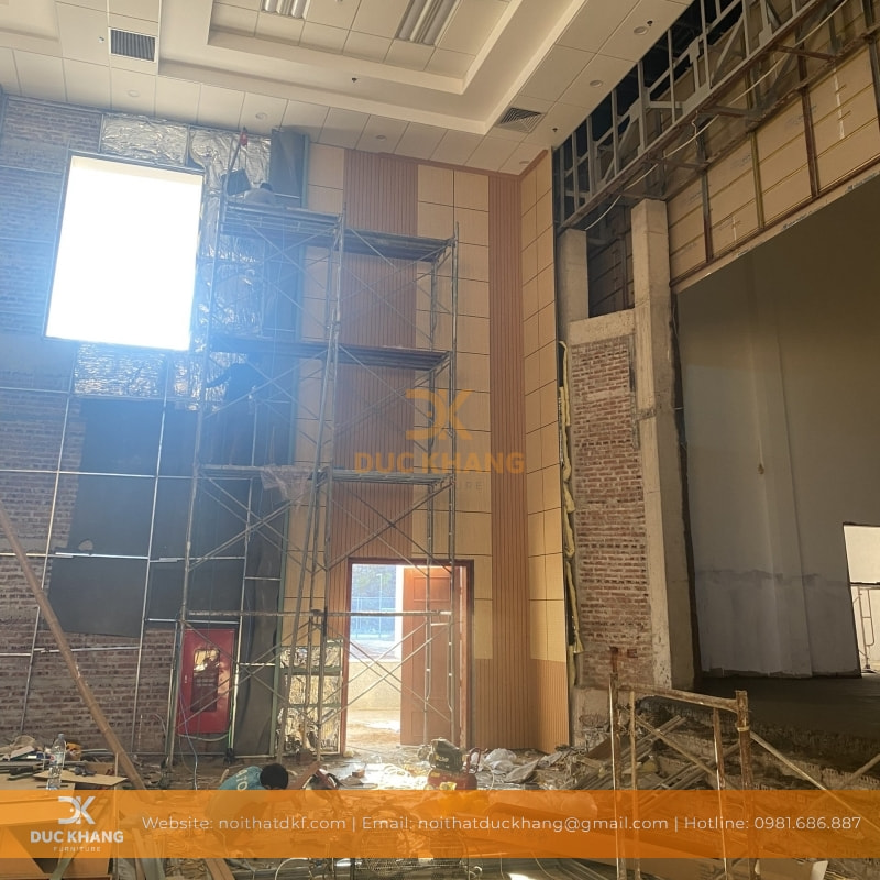 thi công vách tiêu âm