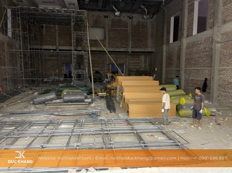 thiết kế thi công vách tiêu âm