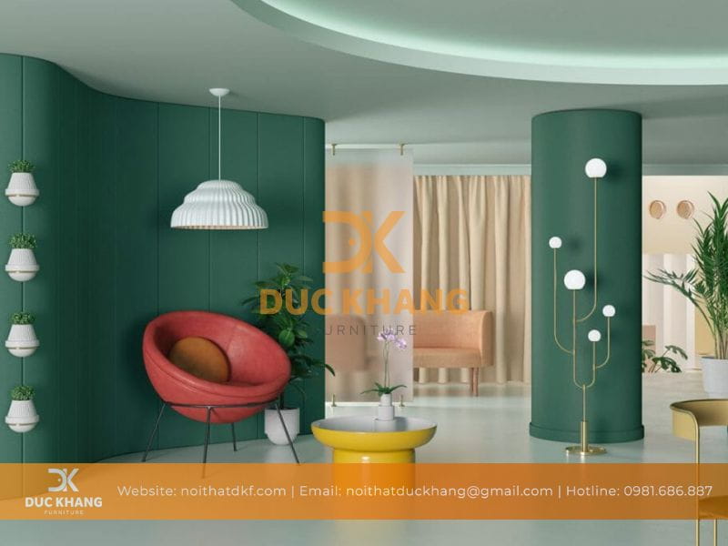 Phong cách đem lại không gian thu hút thị giác