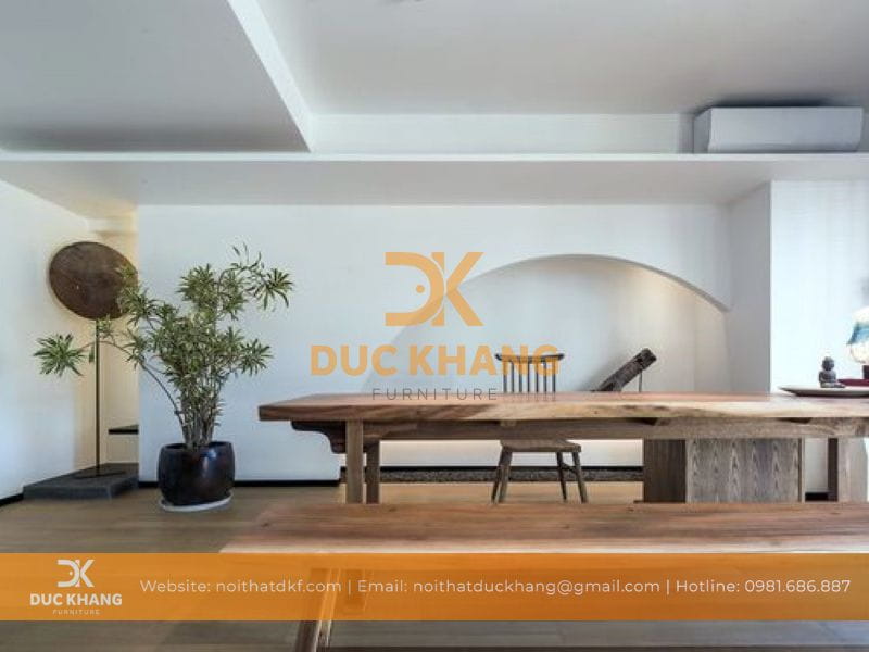 Sàn nhà gỗ giúp không gian trở nên tự nhiên hơn