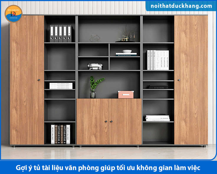 Gợi ý tủ tài liệu văn phòng giúp tối ưu không gian làm việc