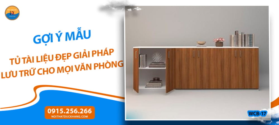 Gợi ý mẫu tủ tài liệu đẹp giải pháp lưu trữ cho mọi văn phòng