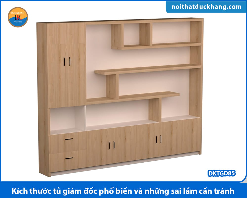 Kích thước tủ giám đốc phổ biến và những sai lầm cần tránh Kích thước tủ giám đốc phổ biến và những sai lầm cần tránh