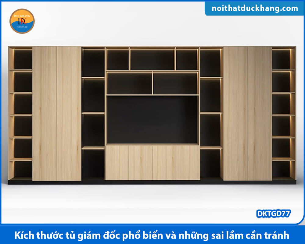 Kích thước tủ giám đốc phổ biến và những sai lầm cần tránh Kích thước tủ giám đốc phổ biến và những sai lầm cần tránh