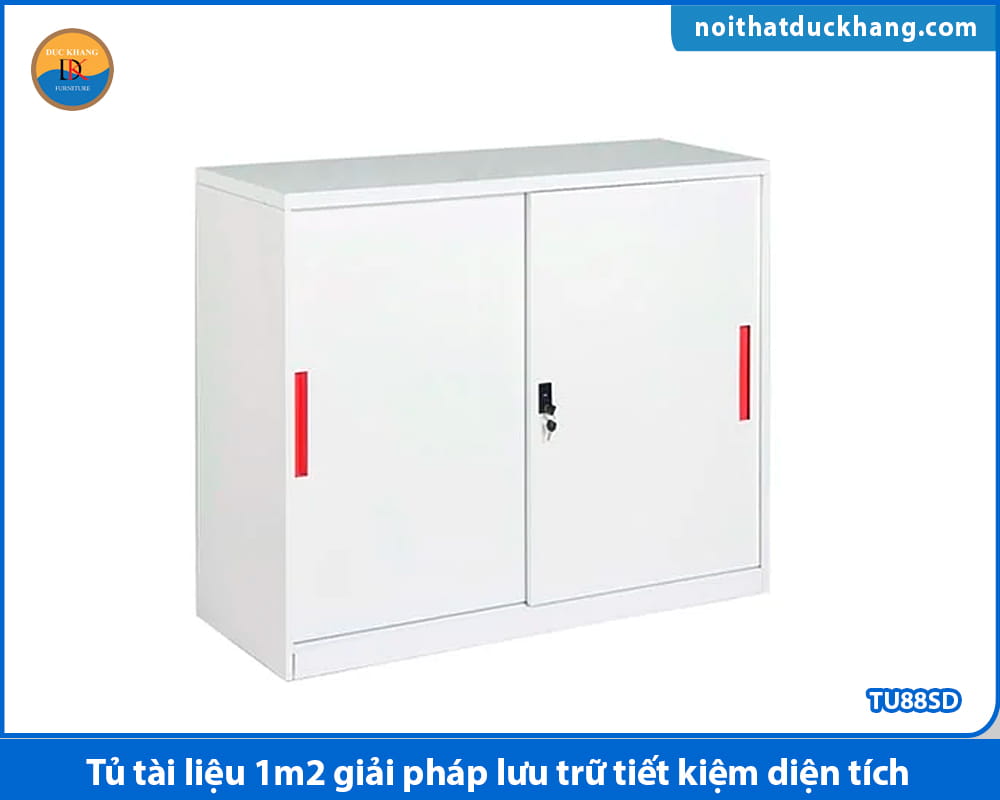 Tủ tài liệu 1m2 sắt