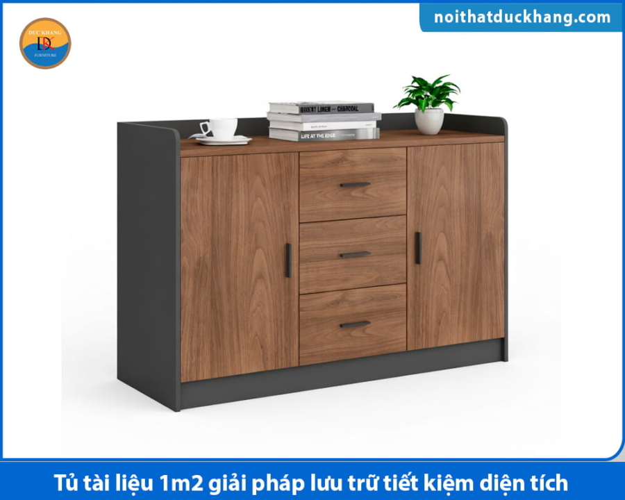 Tủ tài liệu 1m2 giải pháp lưu trữ tiết kiệm diện tích